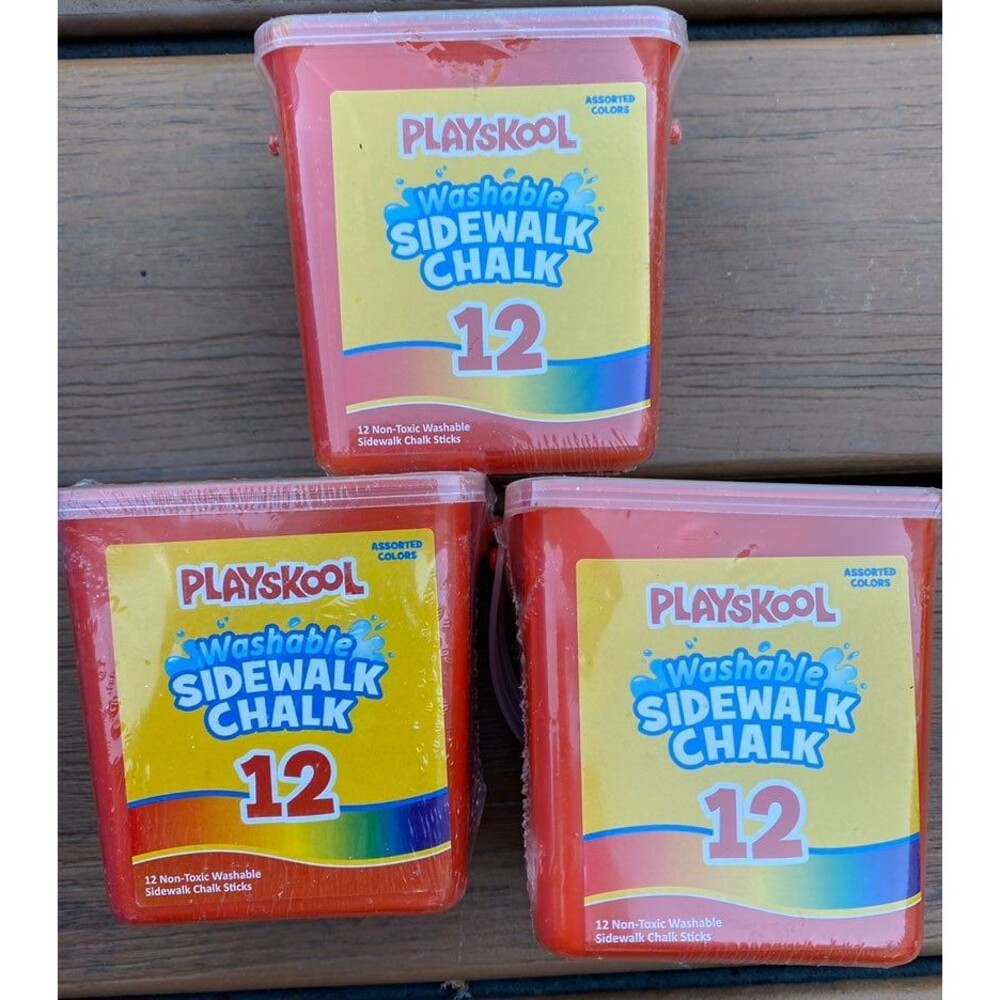 Playskool Washable Sidewalk Chalk Reseal